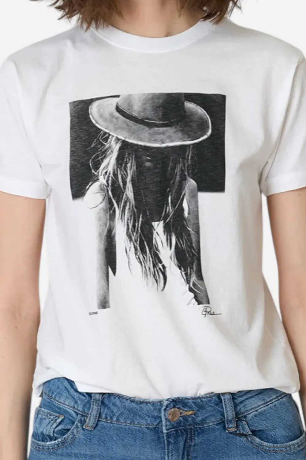 Cpress Studio Becoming Mushie Tee In Worn White 2