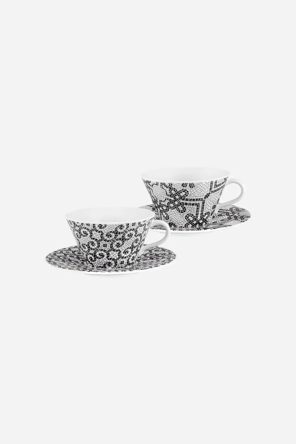 Vista Alegre Calcada Portuguesa Tea Cup And Saucer - Set Of 2 1