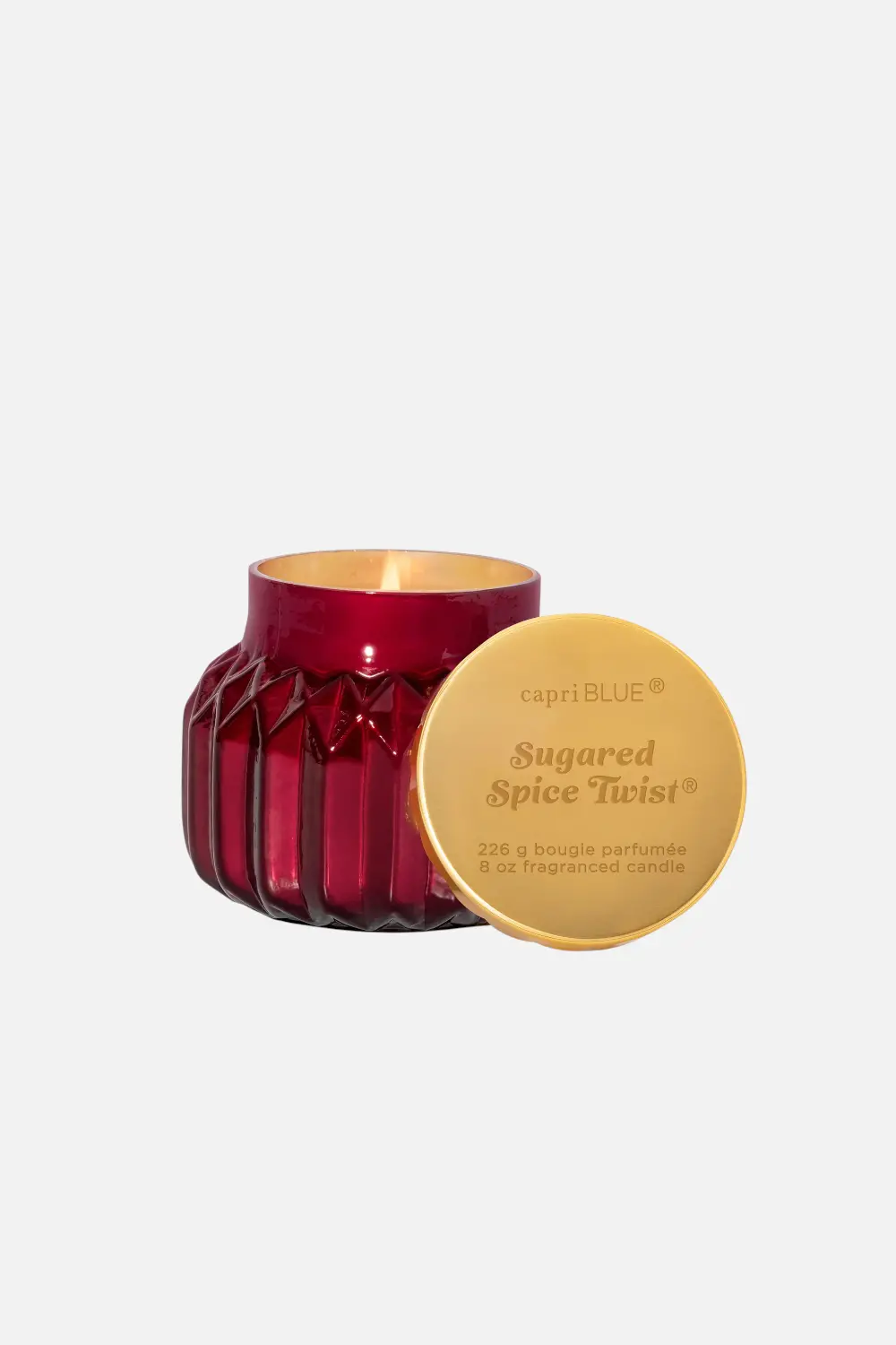 Capri Blue Sugared Spice Twist Royal Gem Petite 8 Oz Candle 1