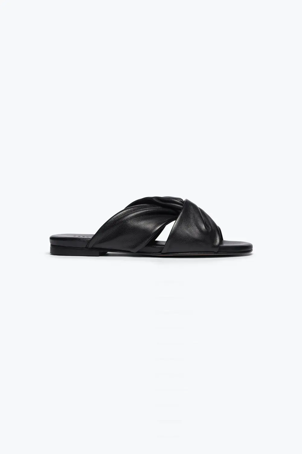 Freda Salvador Carlota Twist Sandals In Black 1