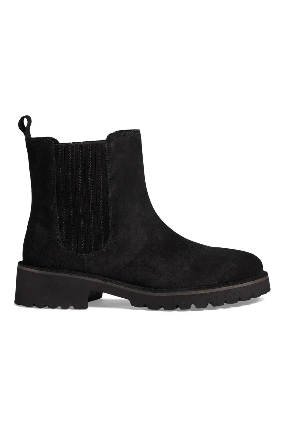 Seychelles Cashew Booties In Black Suede 2