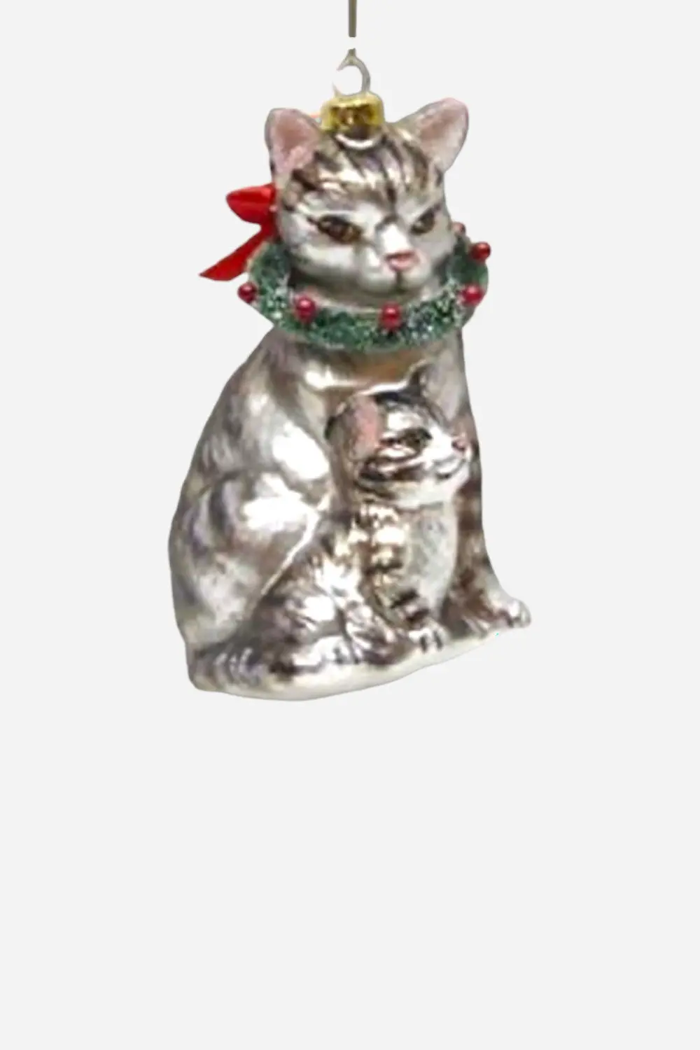 Cat With Kittens Ornament 1