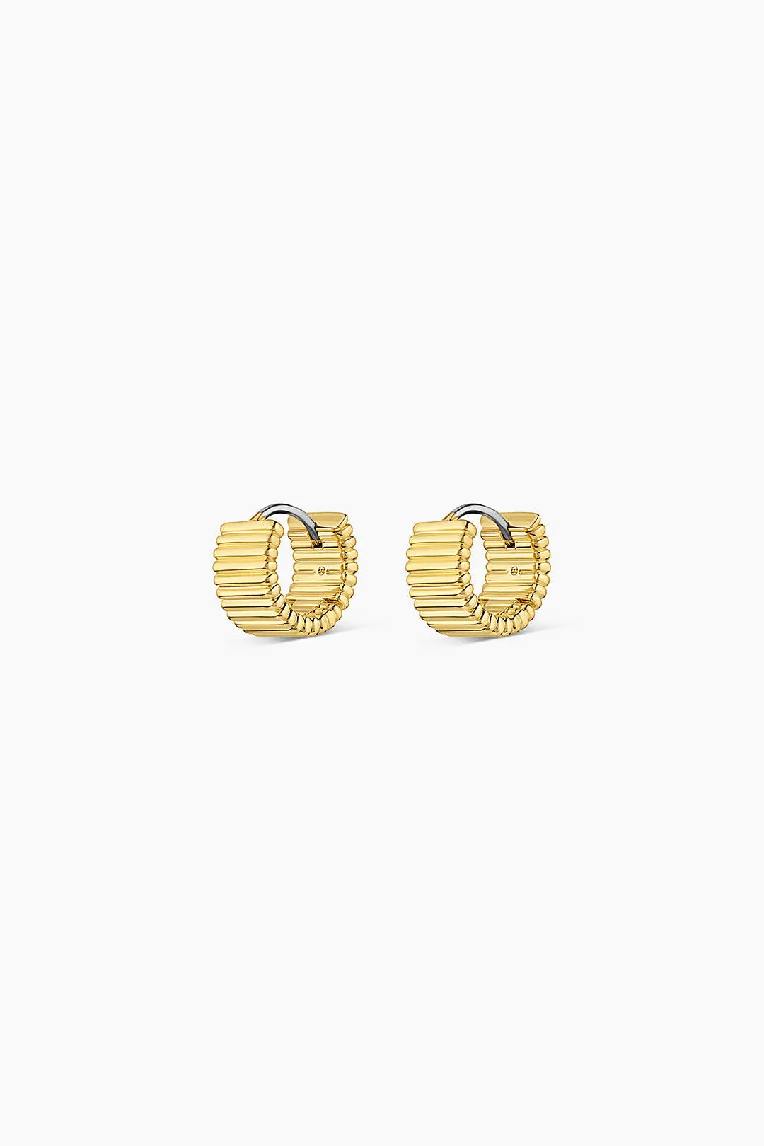 Gorjana Catalina Huggies Earrings In Gold 1