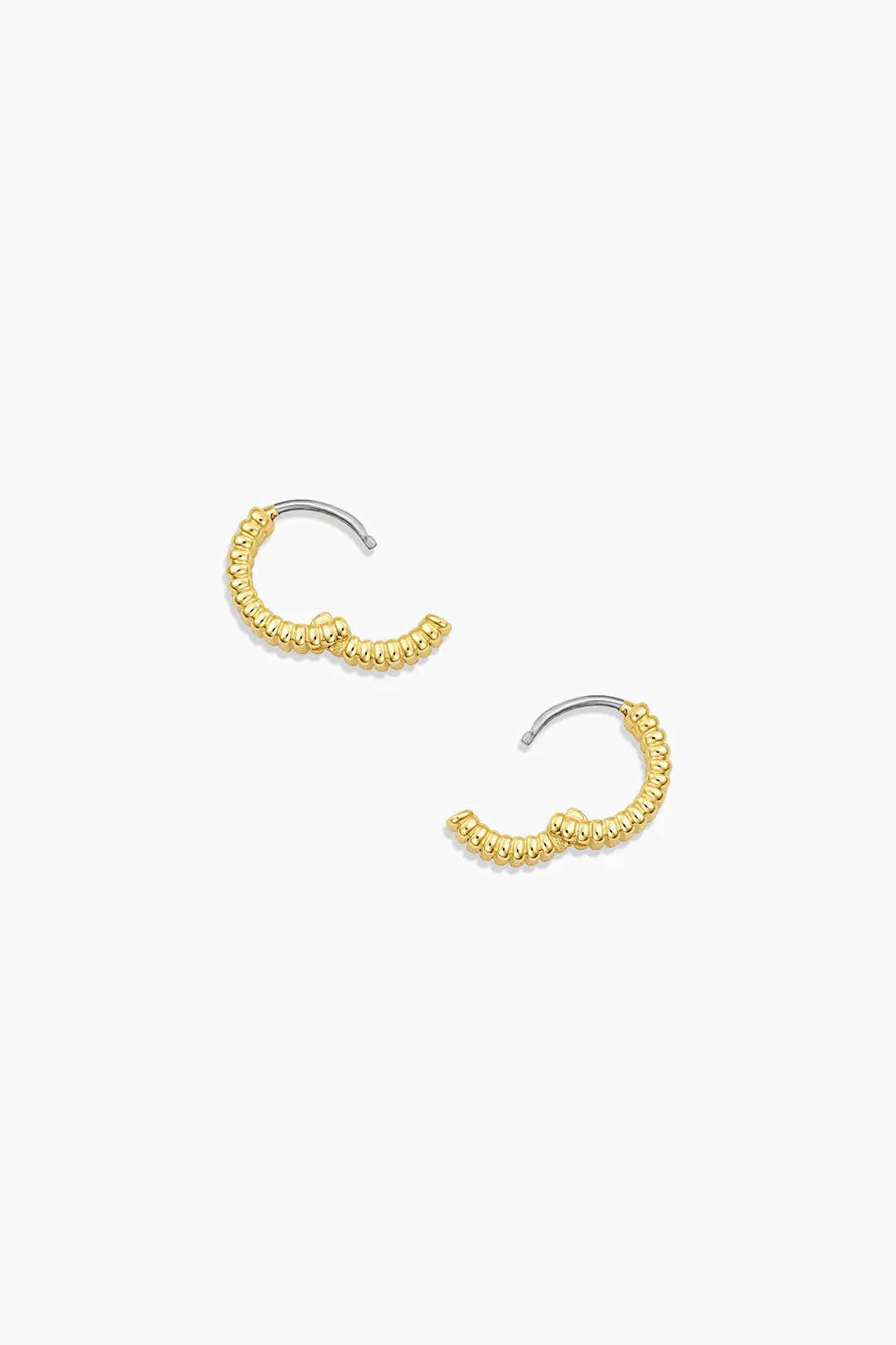 Gorjana Catalina Huggies Earrings In Gold 2
