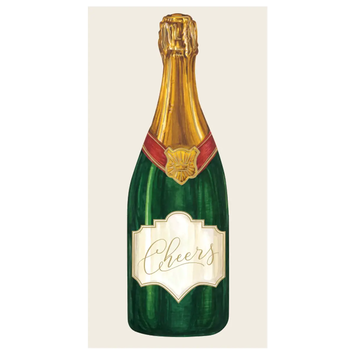 Champagne Guest Napkin 1