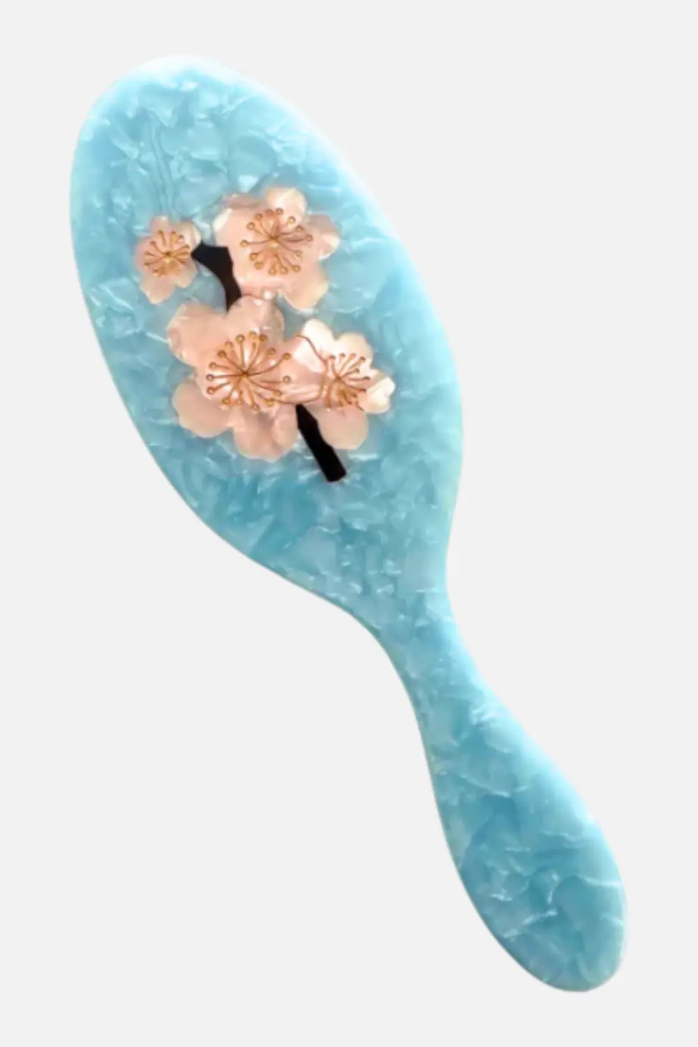 Solar Eclipse Cherry Blossom Hair Brush 1