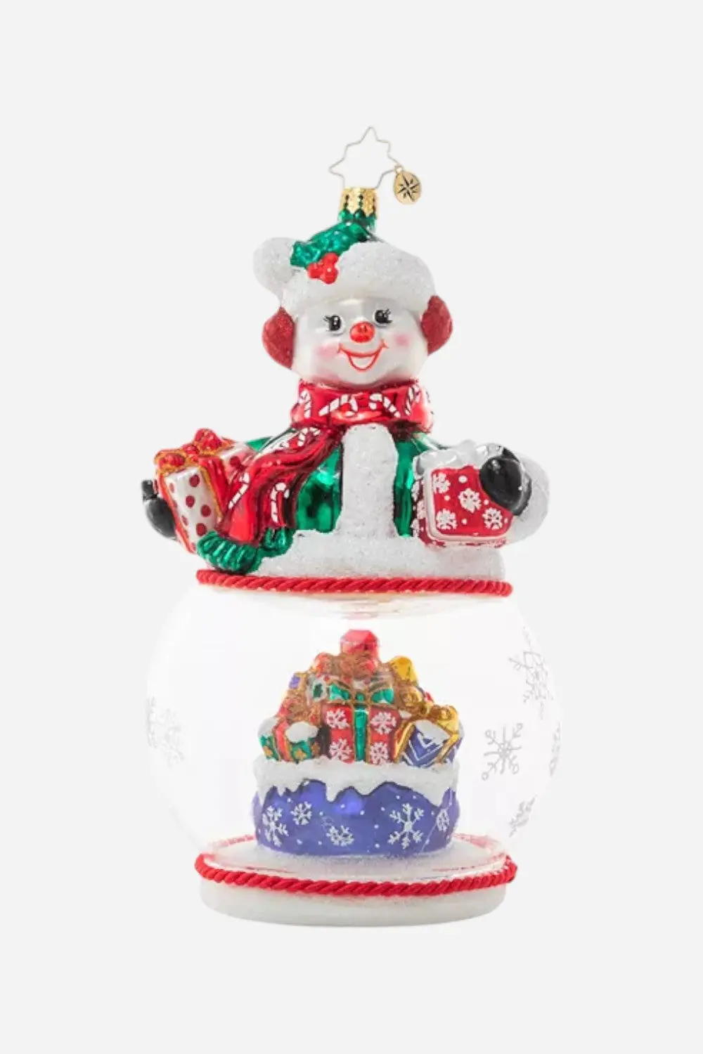 Christopher Radko Chilly And Cheery Ornament 1