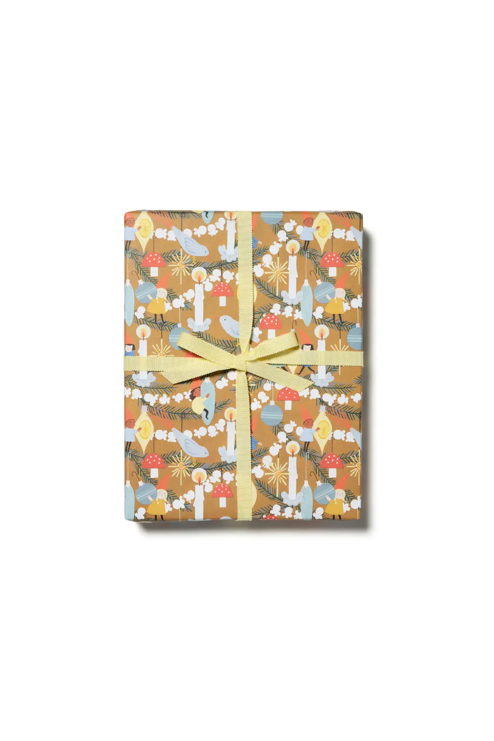 Christmas Elves Wrapping Paper 1