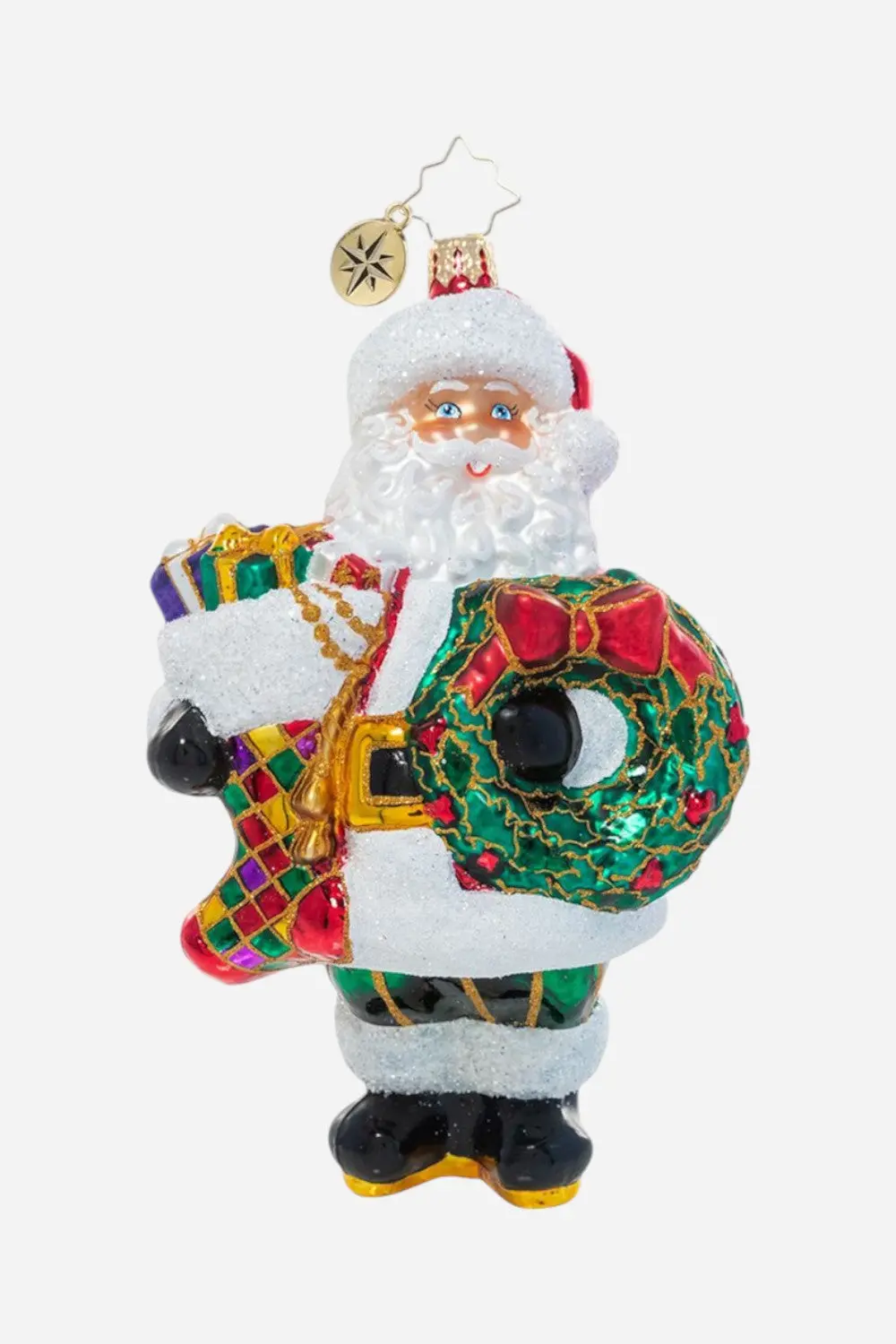 Christopher Radko Christmas Splendor Claus Ornament 1
