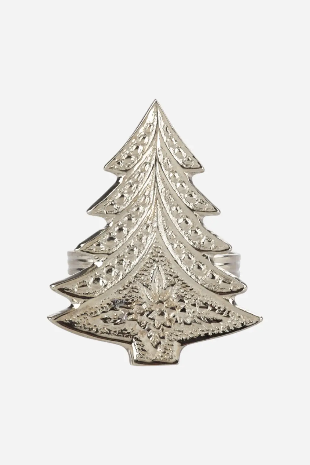 Christmas Tree Napkin Ring Set Of 4 1