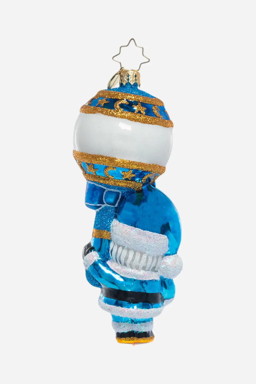 Christopher Radko 1St Christmas Rattle In Baby Blue 2