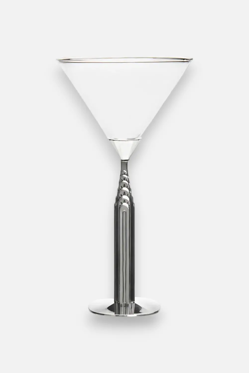 Landmark Chrysler Building Martini Glass 1