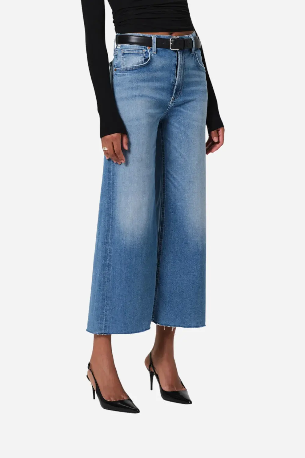 Citizens Of Humanity Lyra Wide Leg Crop In Bhodi 4