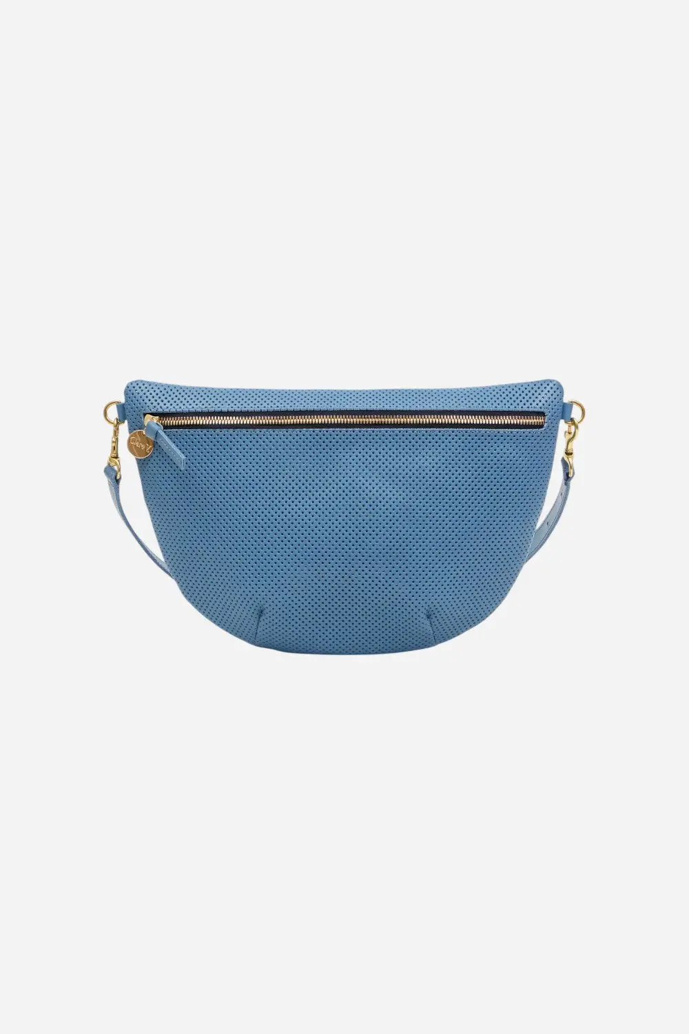 Clare V Grande Fanny In Desert Blue Perf 1
