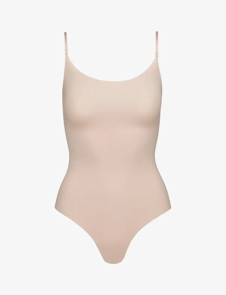 Commando Classic Cami Bodysuit In Beige 3