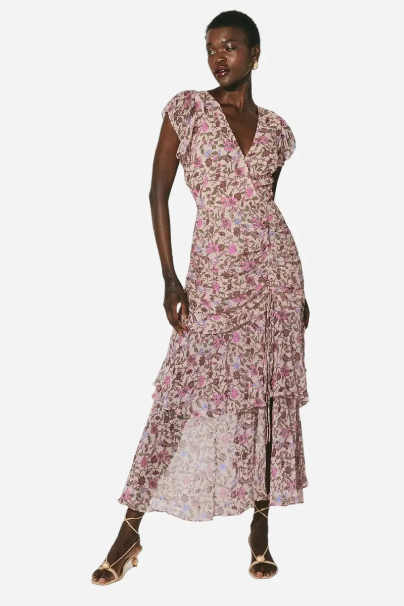 Cleobella Bryce Maxi Ankle Dress In Kaia 1