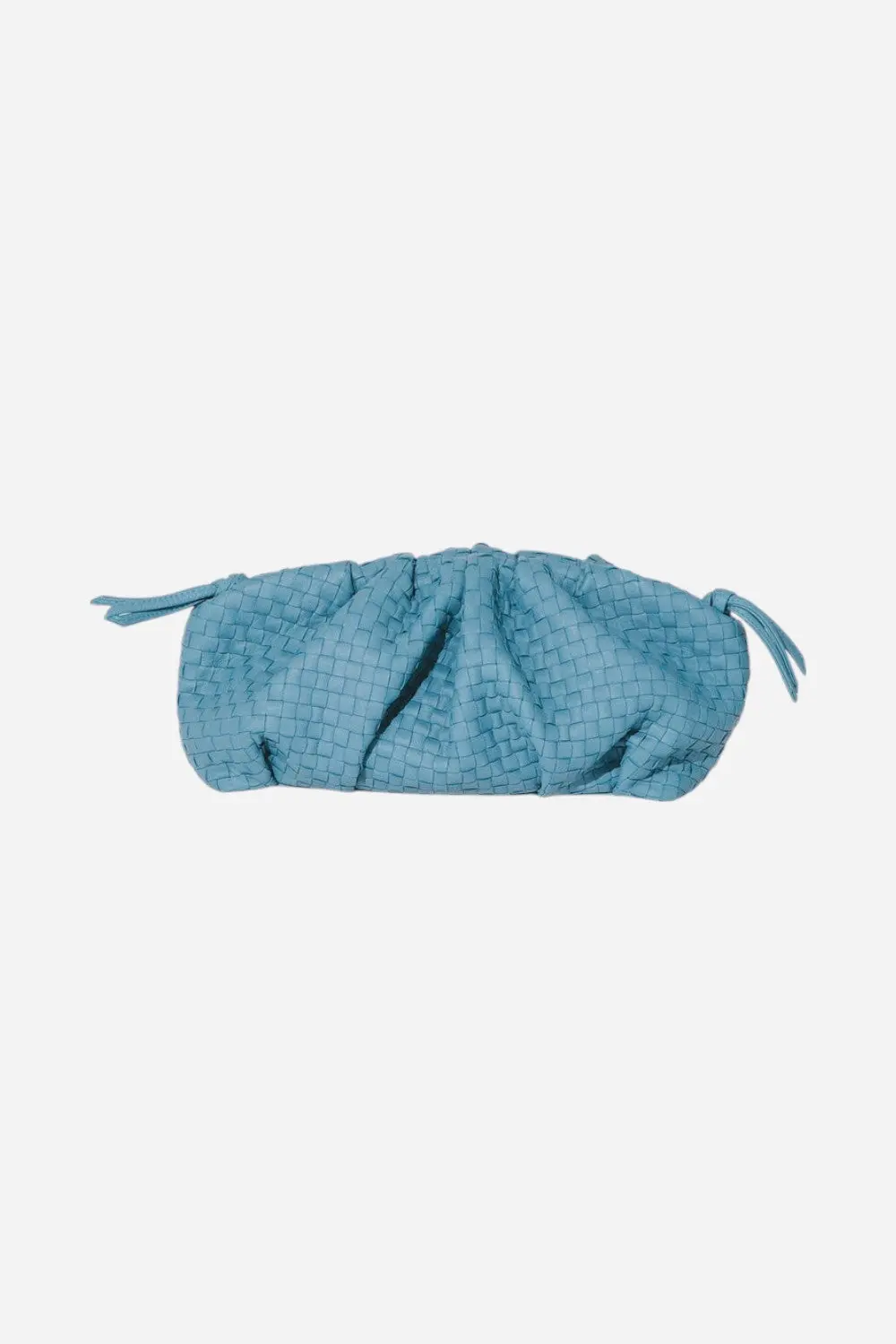 Cleobella Lake Leather Shoulder Bag In Periwinkle 1