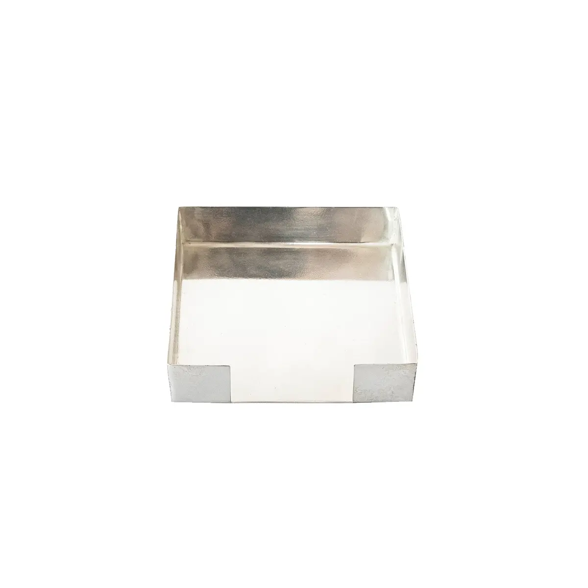 Cocktail Napkin Holder In Silver 1