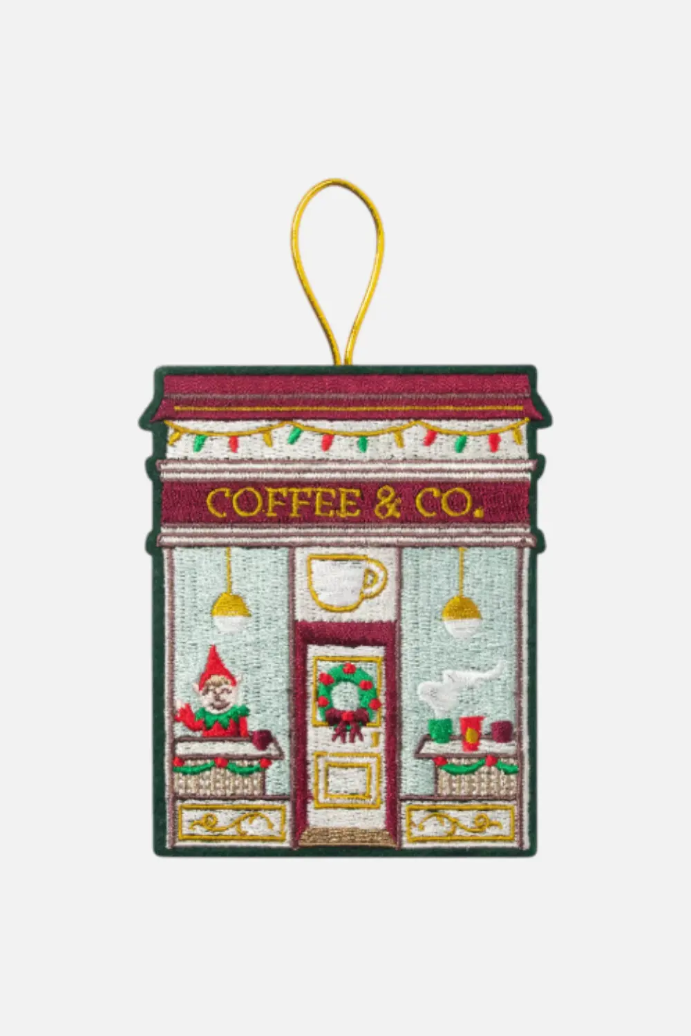 Coffee Shop Ornament 1