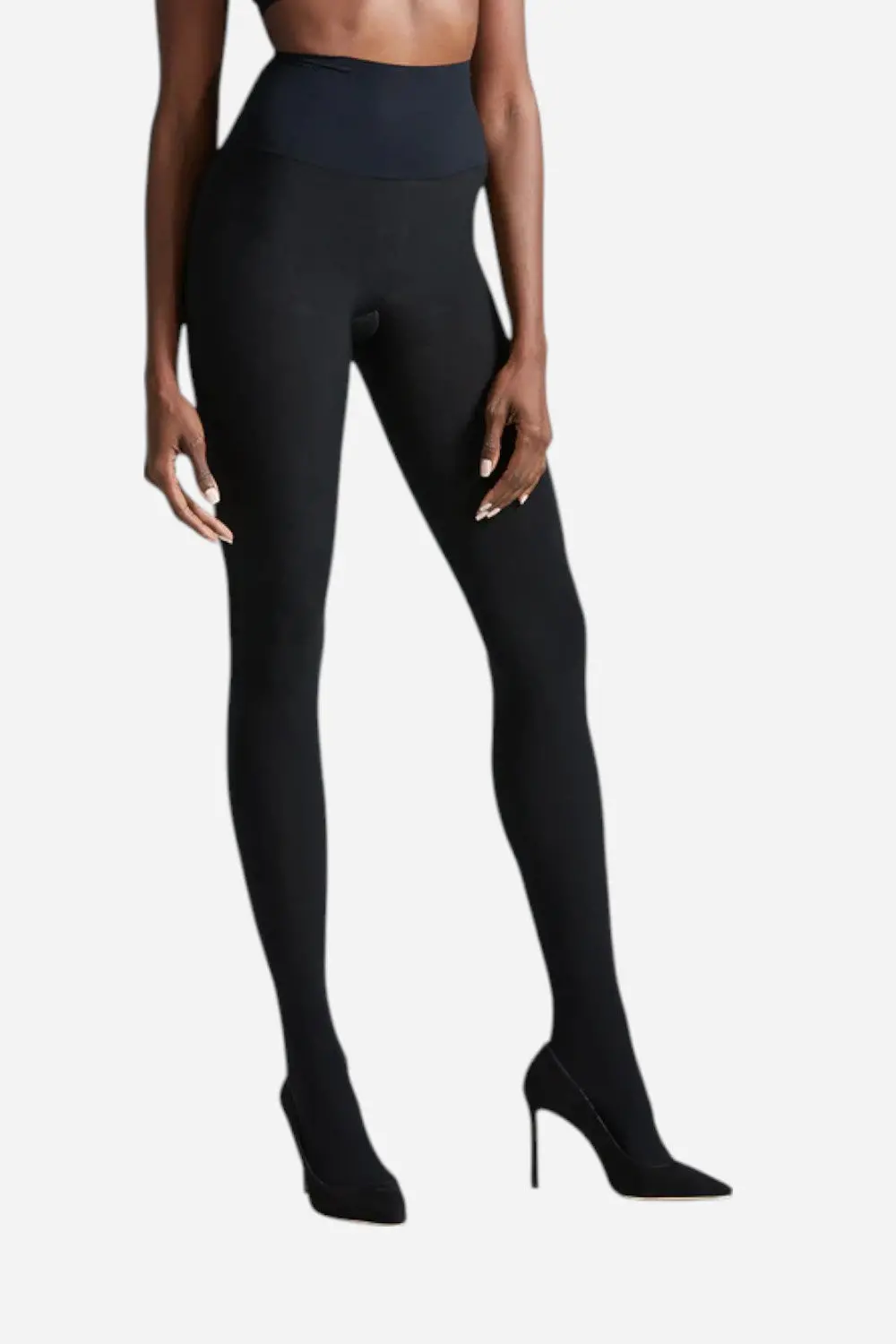 Commando The Eclipse Opaque Matte Tights In Black 1
