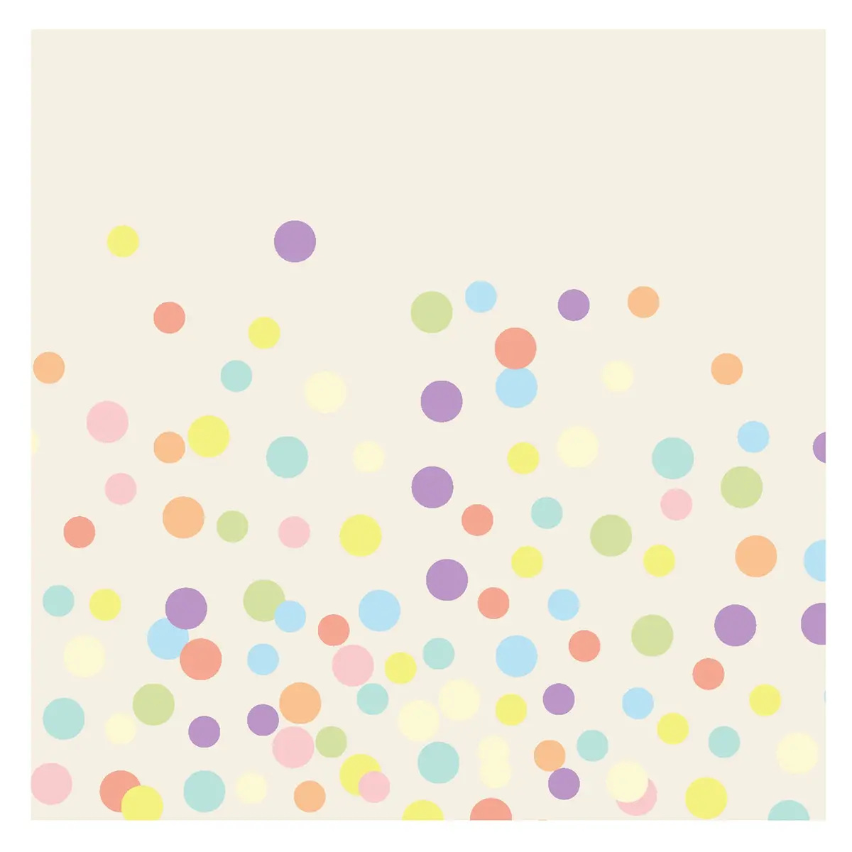 Confetti Sprinkles Cocktail Napkins - Set Of 20 1