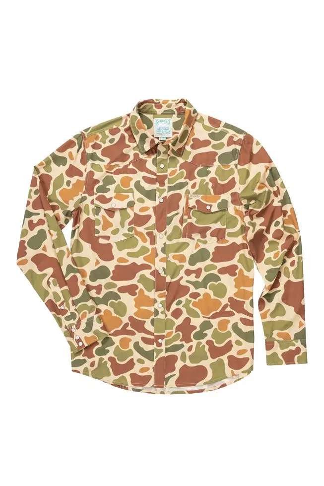 Sendero Provisions Confluence Tech Shirt In Field Camo 1