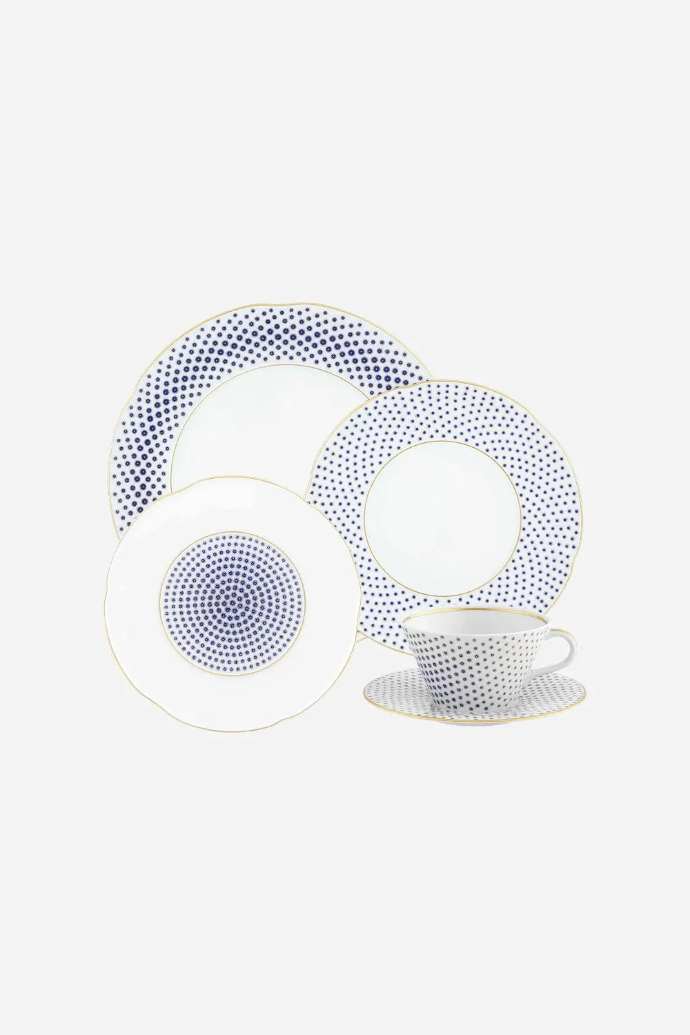 Vista Alegre Constellation D'or 5 Piece Plate Setting 1