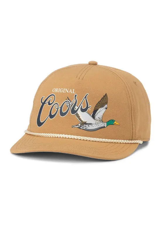 American Needle Coors Canvas Cappy In Wheat 1
