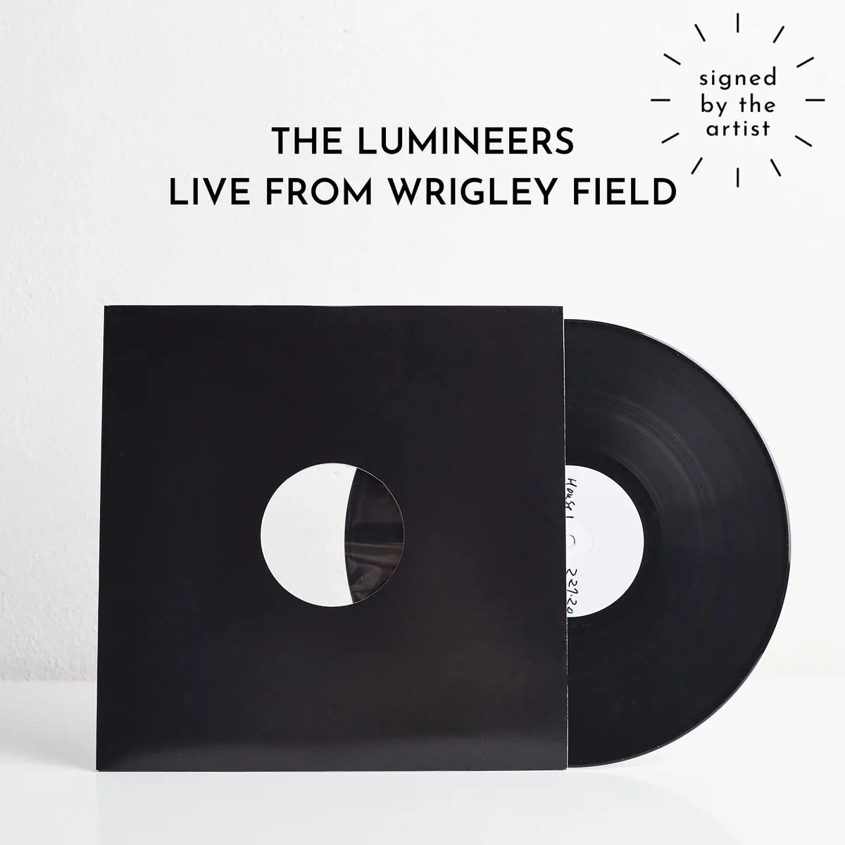 The Lumineers Live From Wrigley Field (Signed Test Pressing) 1