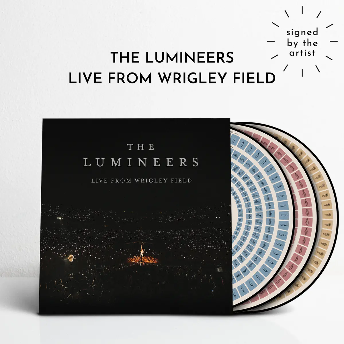 The Lumineers Live From Wrigley Field (Signed Zoetrope Vinyl) 1