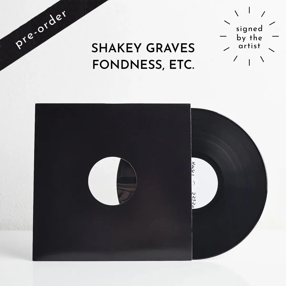 Fondness, Etc. (Signed Test Pressing) [Pre-Order] 1