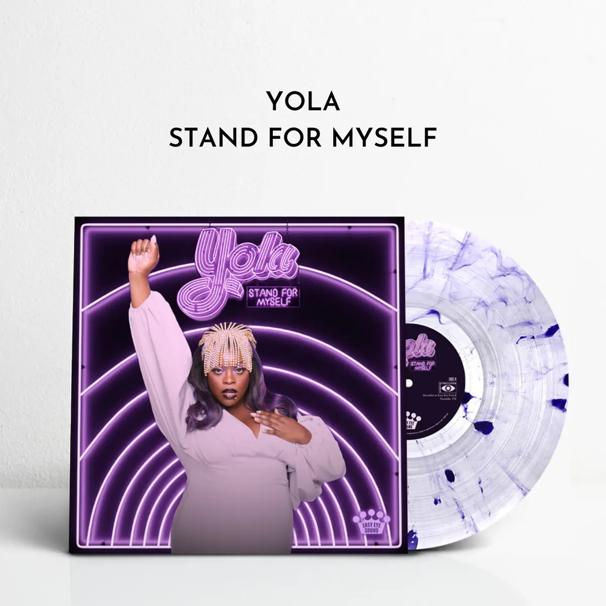 Stand For Myself (Exclusive Purple & Clear Swirl Vinyl) 1