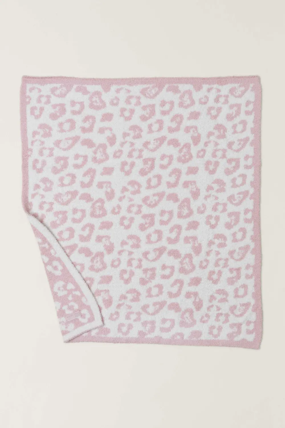 Barefoot Dreams Cozychic Barefoot In The Wild Baby Blanket In Dusty Rose 1