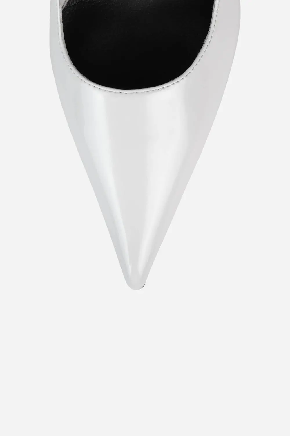 Jeffrey Campbell Creative Hi Modular Pump In White Box Silver 4
