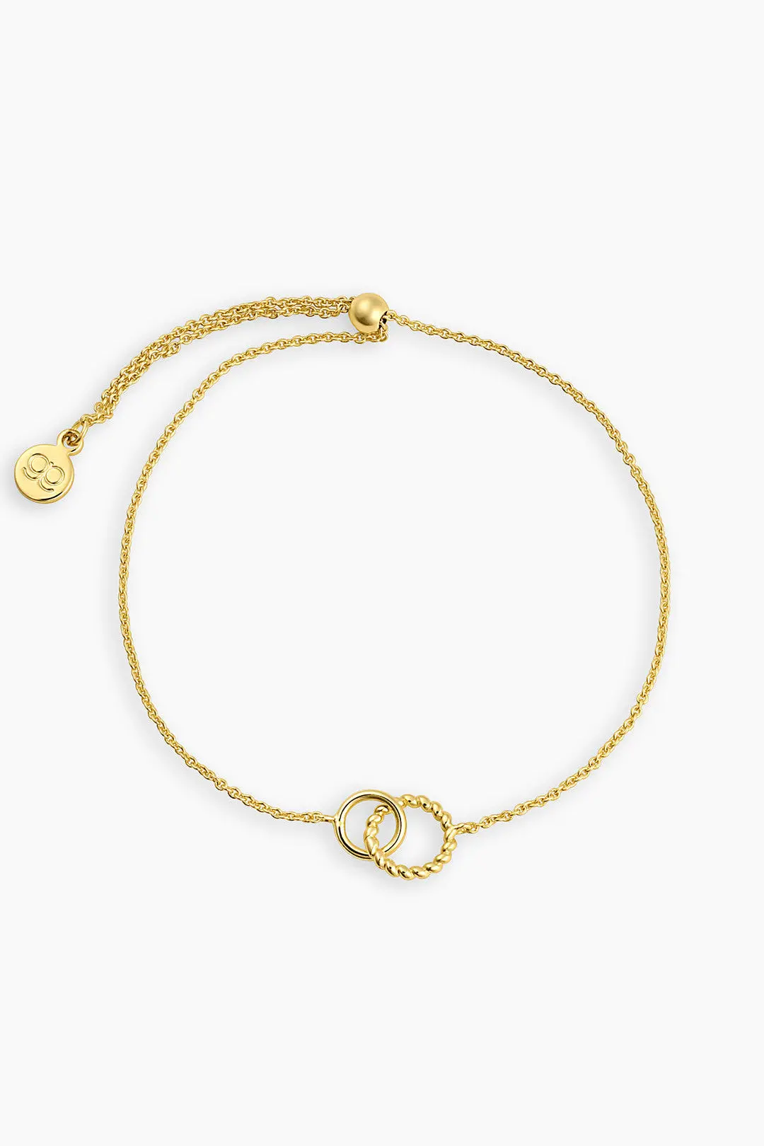 Gorjana Crew Charm Bracelet In Gold 1