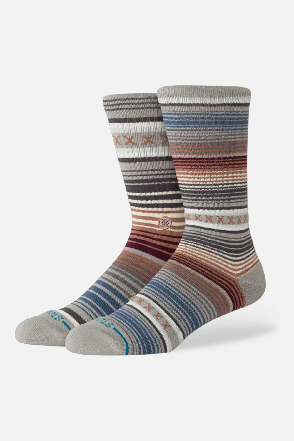Stance Curren Crew Sock In Multi-Large 1