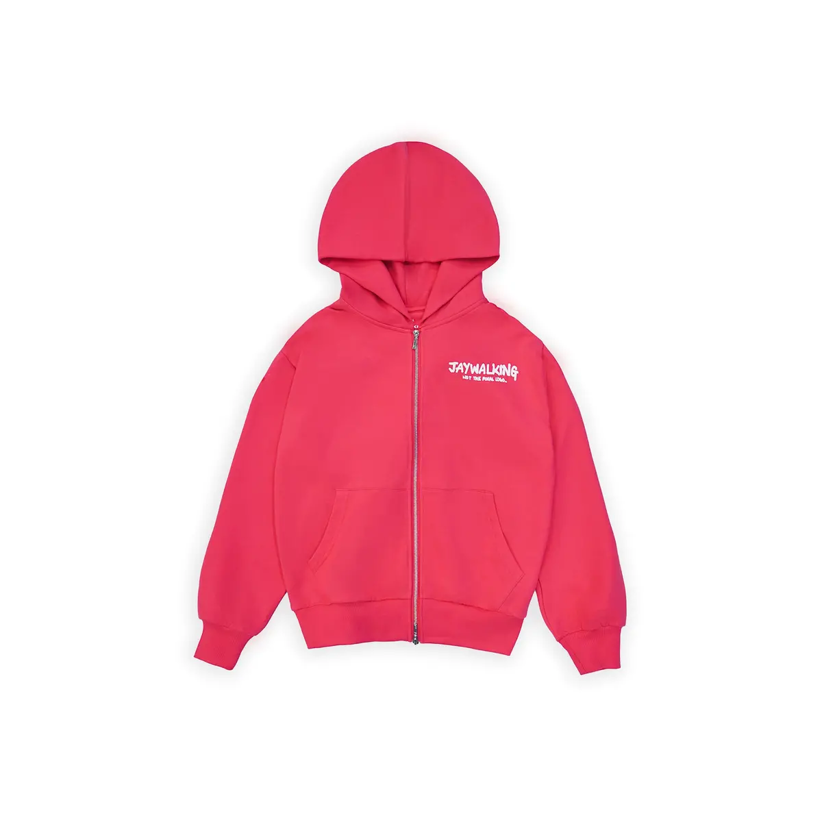 Flame Zipper In Pink [Unisex] 1