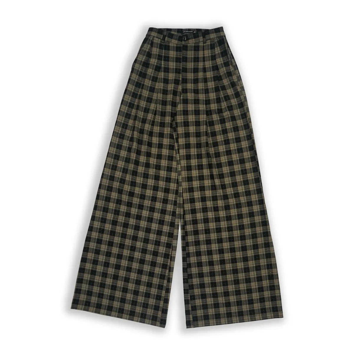 Pleated Checkered Pants Ltd. Ed. 1