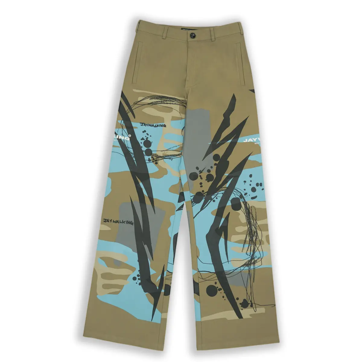 Camo Pants In Beige Ltd. Ed. 1