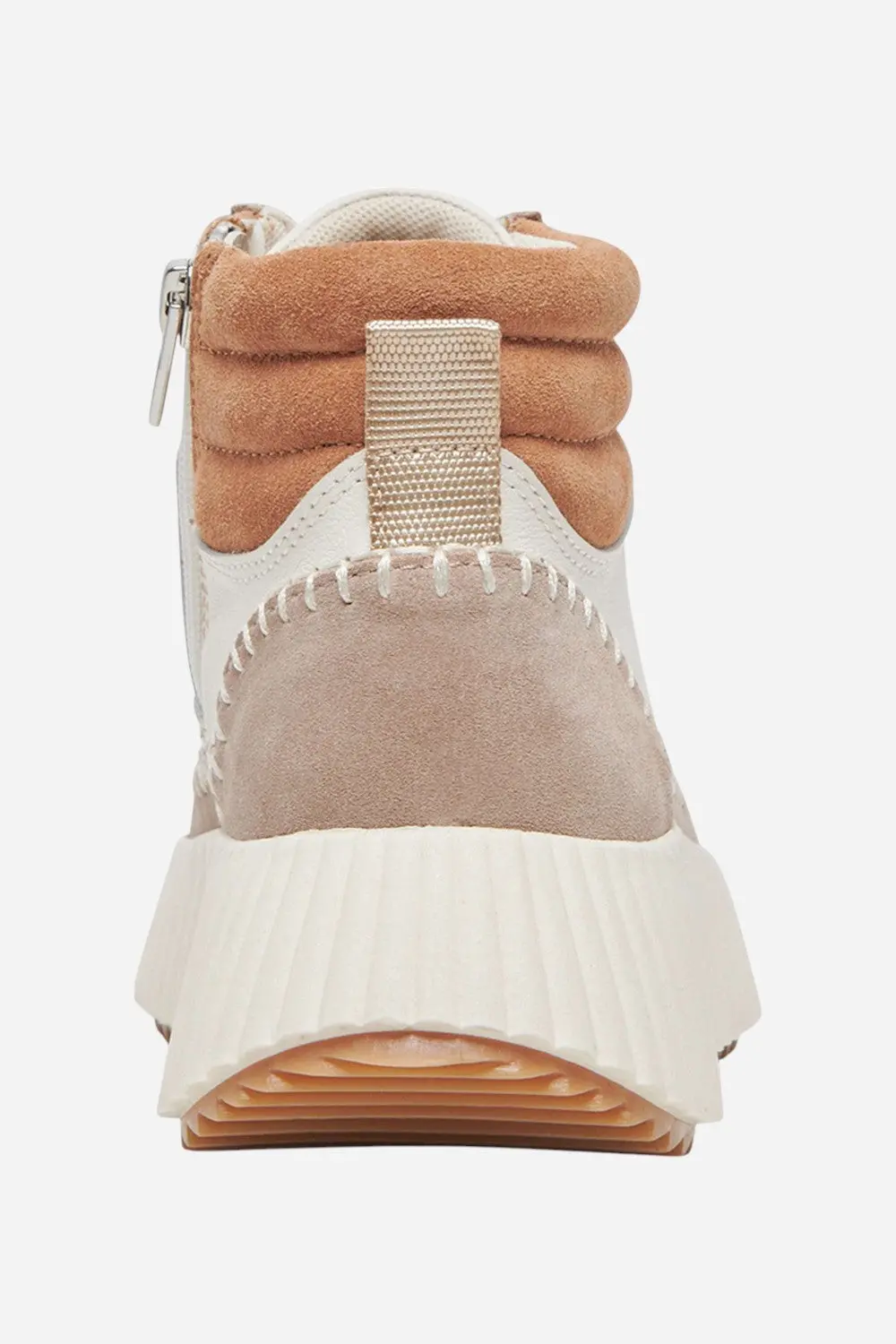 Dolce Vita Daley High Top Sneaker In Taupe Multi Suede 7