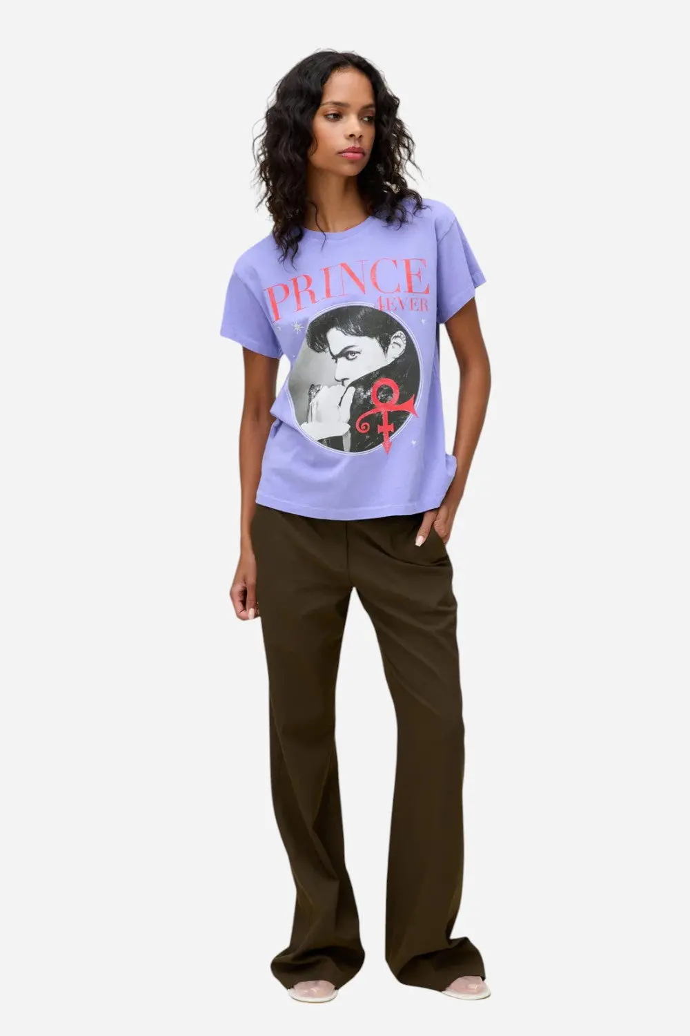 Daydreamer La Prince 4Ever Tour Tee In Purple Mist 2