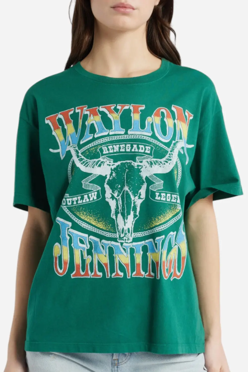 Daydreamer La Waylon Jennings Outlaw Legend Boyfriend Tee 1