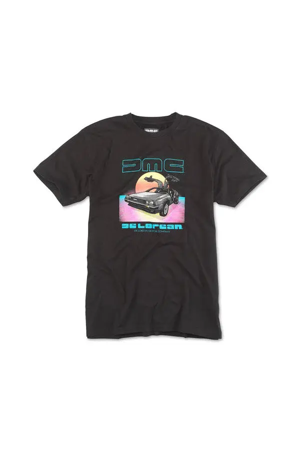 American Needle De Lorean Mc Brass Tacks Tee In Black 1