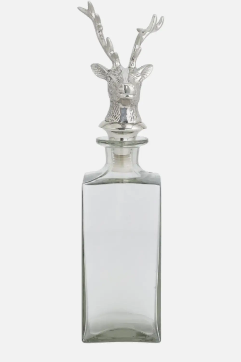 Deer Bust Square Decanter 1
