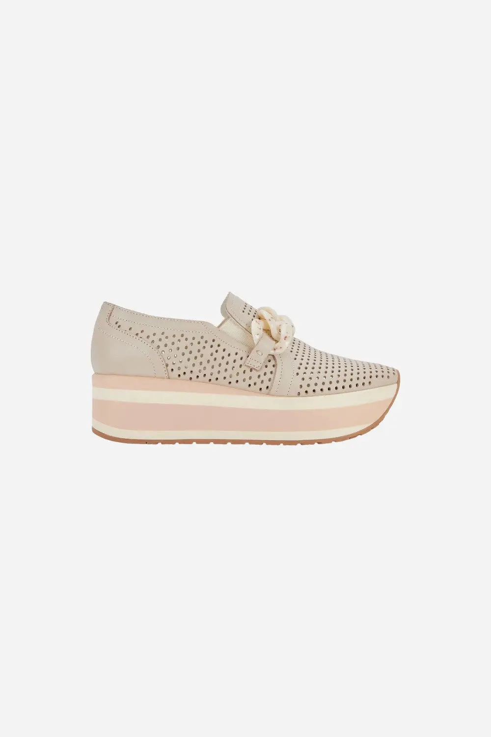 Dolce Vita Jhenee Espadrille Perf Sneaker In Sand Nubuck 1