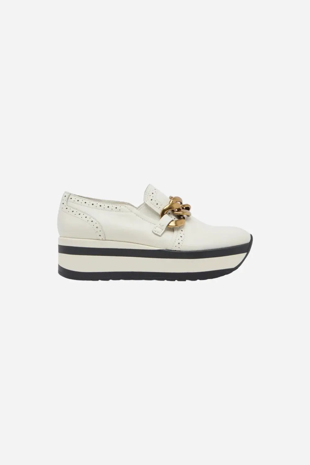 Dolce Vita Jhenee Platform Sneaker In White Leather 1