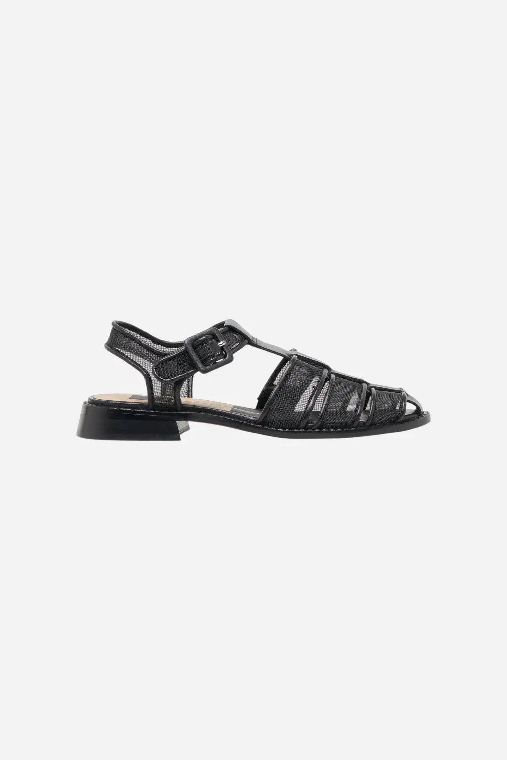 Dolce Vita Holis Mesh Sandals In Onyx Mesh 1