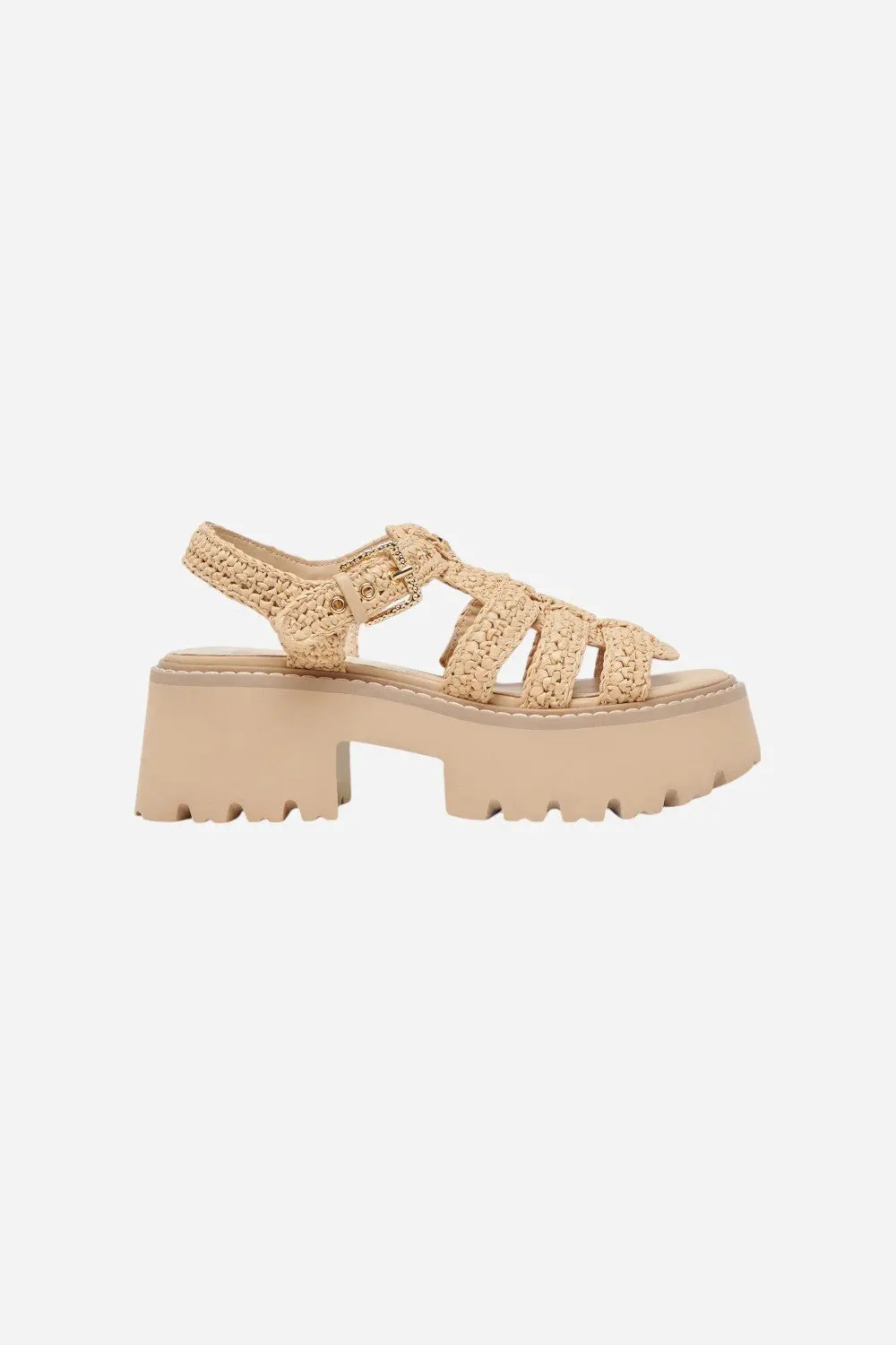 Dolce Vita Latice Sandals In Lt Natural Knit 1