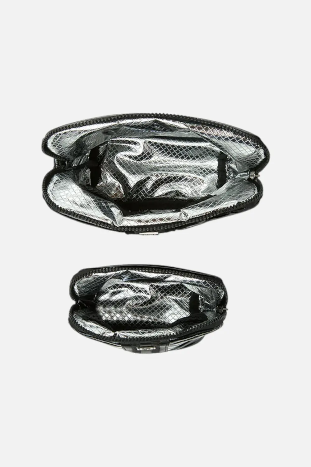 Think Royln Double Stash Bag In Black Patent 2