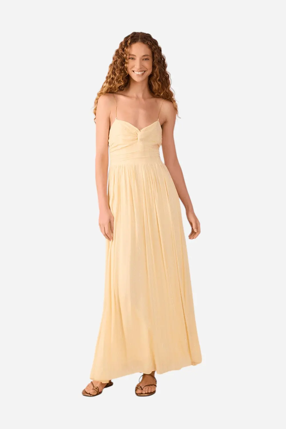 Dress To Lurex Cropped Dress With Metal Straps 1